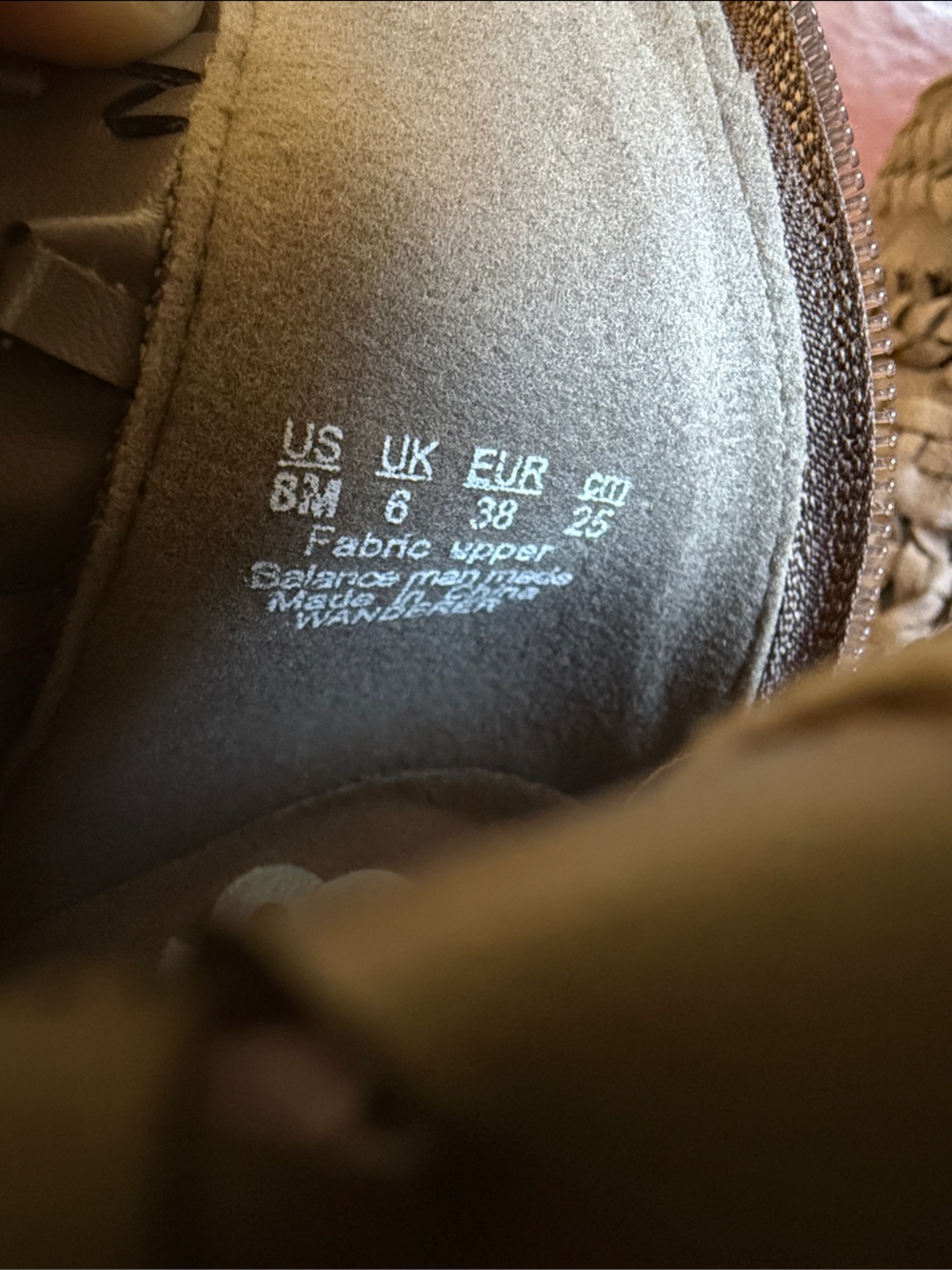 Fergalicious Taupe Brown Woven-Detail Ankle Booties - Picture 5 of 8